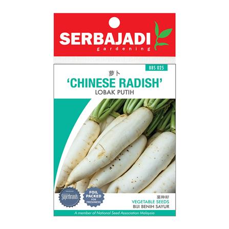 BAJA SERBAJADI CHINESE RADISH VEGETABLE SEED BBS025 1GM