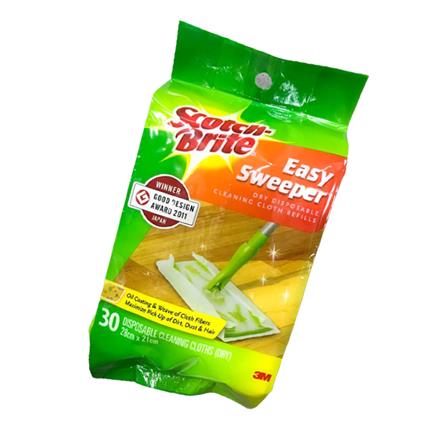 SCOTCH BRITE EASY SWEEPER DRY REFILL 30S