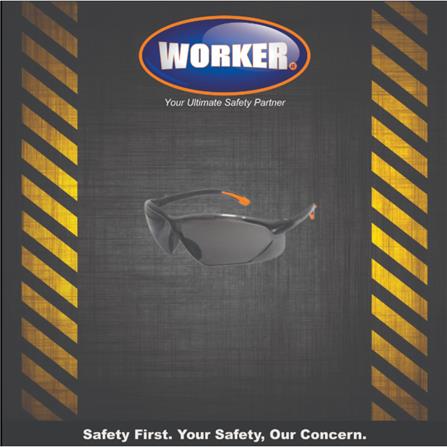 WORKER INDOOR & OUTDOOR SAFETY GOGGLES WE400B