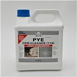 PYE CEM-CLEANER 118 STAINS REMOVER 4 LITRE