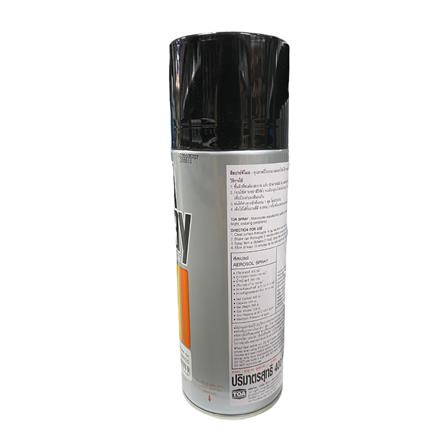 TOA AEROSOL SPRAY PAINT 400CC 021 FLATBLACK