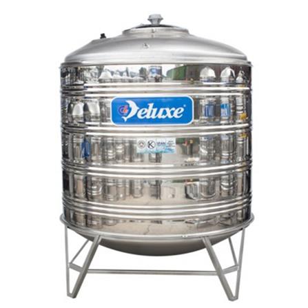 DELUXE STAINLESS STEEL WATER TANK VERTICAL WITH STAND ROUND BOTTOM CL50KT 2000L