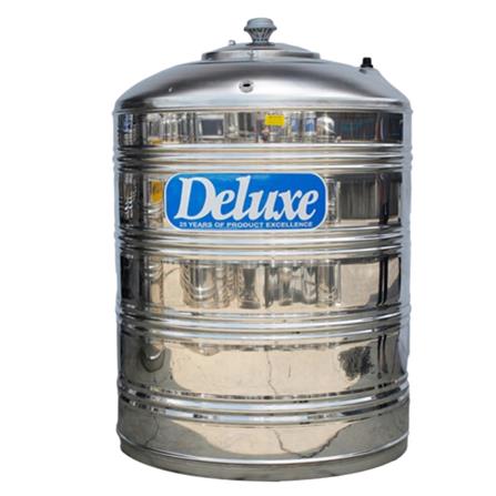 DELUXE STAINLESS STEEL WATER TANK VERTICAL WITHOUT STAND FLAT BOTTOM CL330F 15,000L