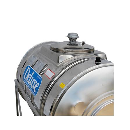 DELUXE STAINLESS STEEL WATER TANK HORIZONTAL WITH STAND CL80KH 4,000L