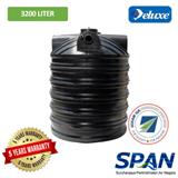 DELUXE POLYETHYLENE SEPTIC TANK VERTICAL TYPE 10PE DST2 3200L