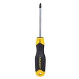 STANLEY SCREWDRIVER  CUSHIONGRIP (+) 1x200 YELLOW/BLACK