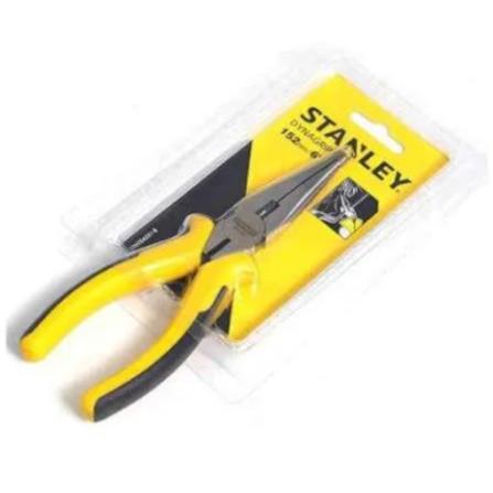 STANLEY LONG NOSE PLIER 6"  (YELLOW)