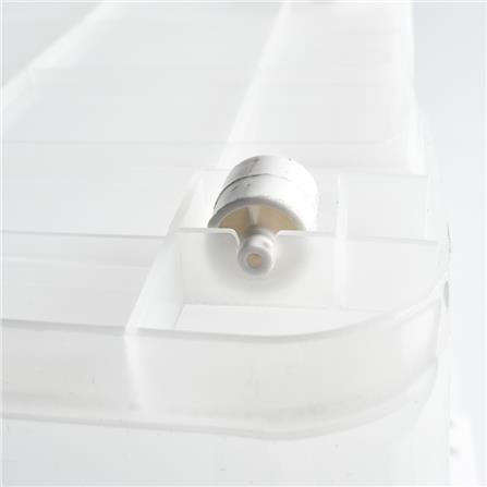 STORAGE BOX WITH WHEELS STACKO 2555 35.5L WHITE