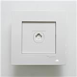 SCHNEIDER VIVACE 1 GANG TELEPHONE OUTLET SHUTTER KB31TS