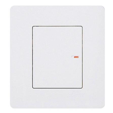 SCHNEIDER ZENCELO 1 GANG 2 WAY SWITCH E8431/2 WHITE