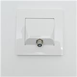 SCHNEIDER VIVACE 1GANG CABLE TVF CONNECTOR-TV/AUDIO (ASTRO)