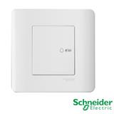 SCHNEIDER ZENCELO 10A BELL SWITCH WHITE E8431BP1