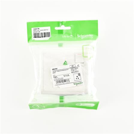 SCHNEIDER PIENO 13A 1 GANG SWITCH SOCKET WHITE (SINGLE SOCKETS) E8215C G11