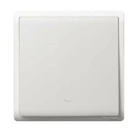 SCHNEIDER PIENO 1 GANG 1 WAY SWITCH WHITE  E8231L1F G11