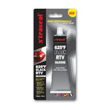 X'TRASEAL 625F BLACK RTV SILICONE GASKET MAKER. 85GM