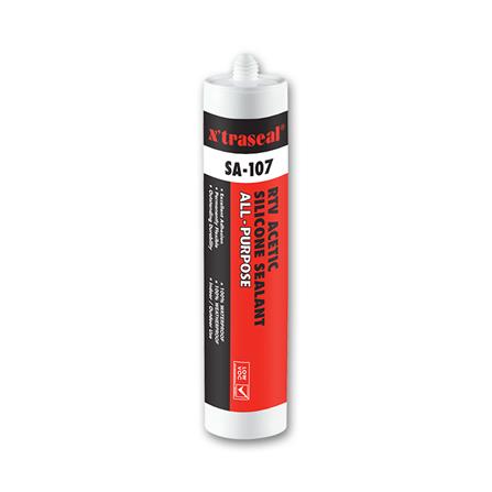 X'TRASEAL ALL PURPOSE ACETIC SILICONE SA-107 CLEAR