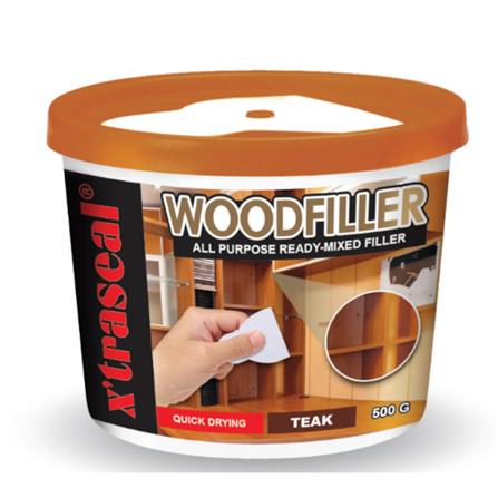 X'TRASEAL WOOD FILLER 0.5KG TEAK