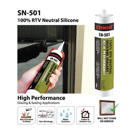 X'TRASEAL RTV NEUTRAL SILICONE SN-501 CLEAR