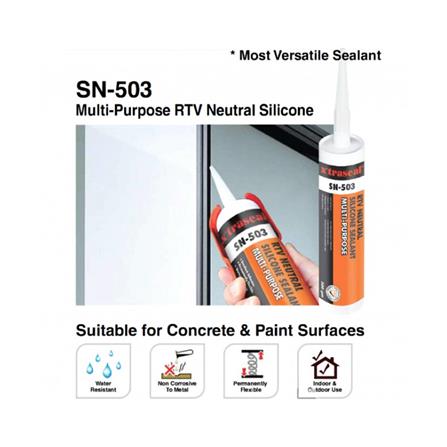 X'TRASEAL M.PURPOSE SILICONE SN-503 CLEAR