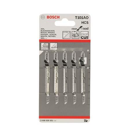 BOSCH JIGSAW BLADE T101AO (Curved Cut)(Wood) 2 - 20mm 5PCS/PACK