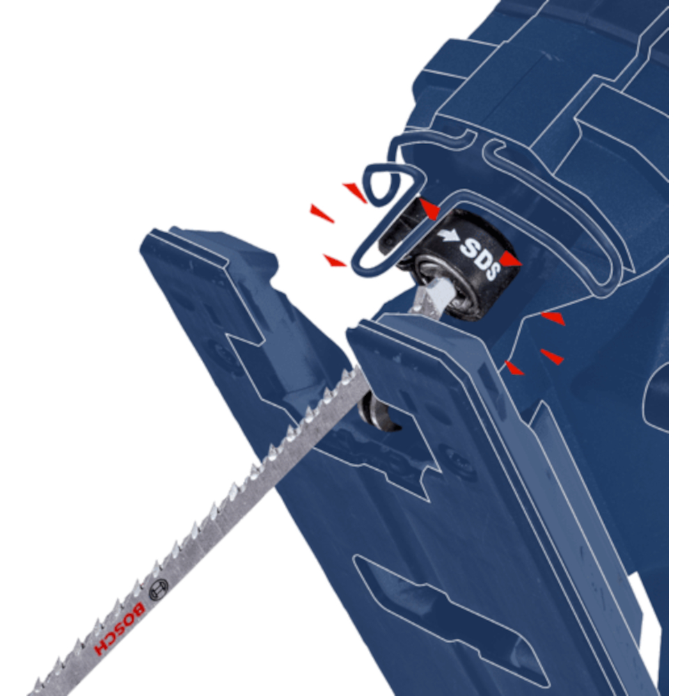 BOSCH JIGSAW BLADE T118A (Straight Cut)(Metal) 1.5 - 3.0mm 5PCS/PACK