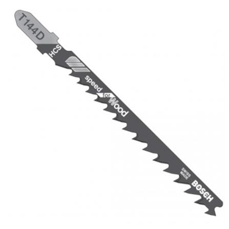 BOSCH JIGSAW BLADE  T144D (Straight Quick Cut) (Wood) 6-60mm 5PCS/PACK