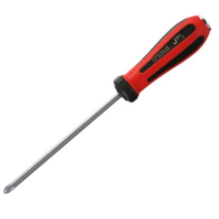 JETECH SCREWDRIVER GO THRU SOFTGRIP HDL 6" (+)