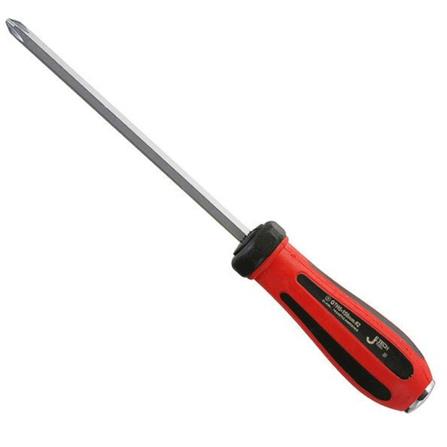JETECH SCREWDRIVER GO THRU SOFTGRIP HDL 6" (+)