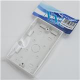 3 X 6 PVC BOX C/W NUT WHITE MASTAR