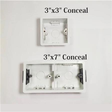 MASTAR CONDEAL BOX 3" X 7" WHITE