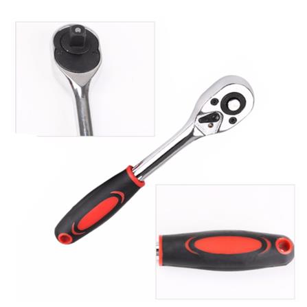 JETECH GEAR RATCHED WRENCH RT-1/2 (BLACK-RED)