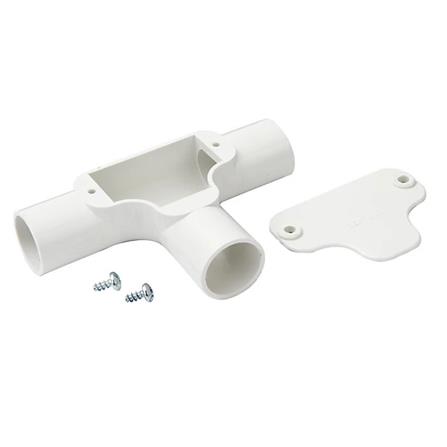 MASTAR PVC CONDUIT INSPECTION TEE 25MM WHITE