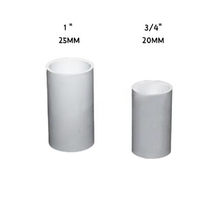 MASTAR SOCKET COUPLING (ABS) 25 MM DT WHITE