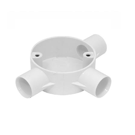 PVC CONDUIT 3 WAY BOX (TEE BOX ) 20MM MASTAR