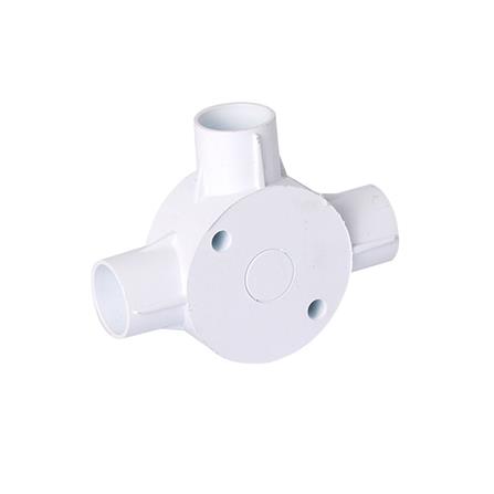 PVC CONDUIT 3 WAY BOX (TEE BOX ) 20MM MASTAR