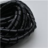 PVC-LINK SPIRAL CORDS COVER PSB - 12 BLACK