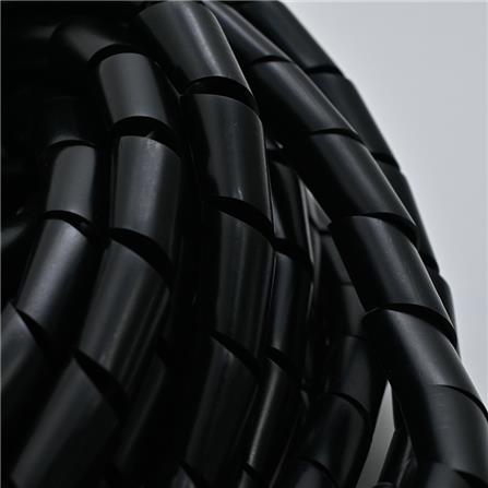 PVC-LINK SPIRAL CORDS COVER PSB - 12 BLACK