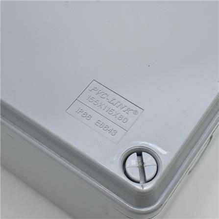 WEATHERPROOF ENCLOSURE BOX PEB 643&nbsp;PVC-LINK GREY