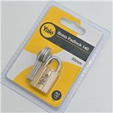 YALE 20MM BRASS PADLOCK V140.20
