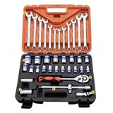 JE TECH Cr. V. BOX SOCKET WRENCH 37PCS/SET