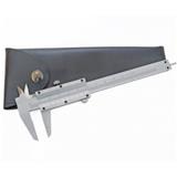 AMS BRASS VERNIER CALIPER 4"/100MM SILVER