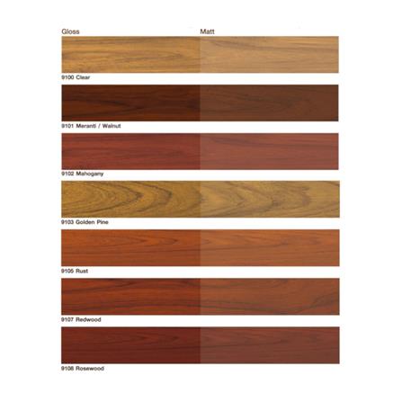 TOA WOODSTAIN GLOSS 9102 MAHOGANY 5 LITRE