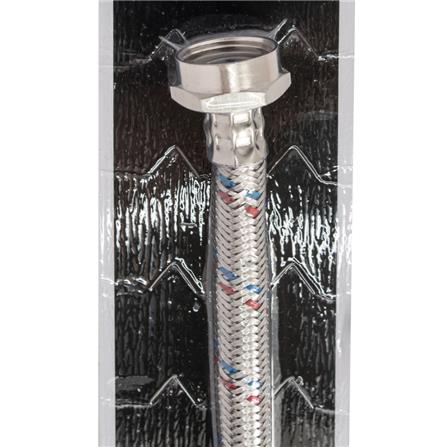 STAINLESS STEEL TOILET WATER INLET HOSE 16IN MOYA MY-SST16