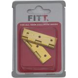 FITT BRASS HINGE 2" BAH-20 2 PIECES ( 7X2X12CM)