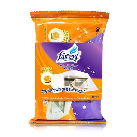 FARCENT DECONTAMINATE TISSUE 30' ORANGE