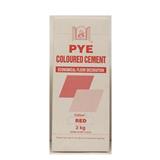 PYE COLOURED CEMENT 3KG RED