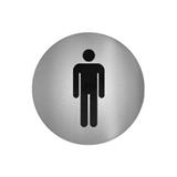 AVIO DESTINATION BOARD ROUND STEEL PLATE SIGN-MAN EACH