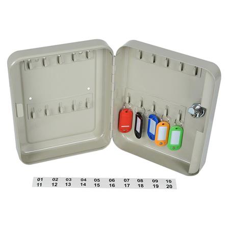 KEYED CABINET BOXES TS0083 20KEY IVORY