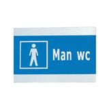 AVIO DESTINATION BOARD-MAN WC 8.3 X 12.5CM