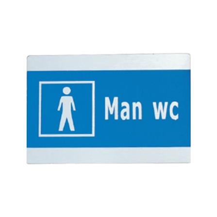 AVIO DESTINATION BOARD-MAN WC 8.3 X 12.5CM
